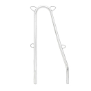 Pfortenstütze V4A / для BENETEAU FIRST, OCEANIS, OCEANIS CLIPPER / Длина: 615 мм