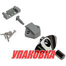 Замок дверной врезной, хромированный D20мм (упаковка из 5 шт.) Marine Rocket BL03GB_pkg_5