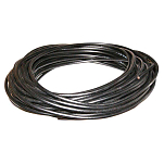 Oem marine 5555243 Forniture nautiche italiane RG59EU 100 m Антенный коаксиальный кабель Black