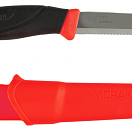 Нож Morakniv Companion Rescue SRT Safe S 11828 214x99x2,5мм с клинком из нержавеющей стали и рукояткой из термопластичного эластомера