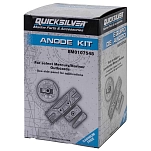 Quicksilver 8m0107548 Комплект анодов для Select Mercury 75-150HP алюминий Grey 19x12x12