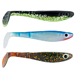 Abu garcia 1446008 Svartzonker McPerch Shad 75 Многоцветный Black / Chartreuse 75 mm 