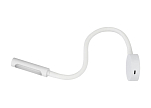 SEATEC Светодиодная лампа для чтения с диммером и USB-C / белый / теплый белый/красный
