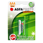 Agfa 70112 NiMh Micro AAA 900mAh 2 NiMh Micro AAA 900mAh Аккумуляторы Серебристый Silver