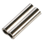 Mikado ZG11-18-1.2x2.6 Двойные заклепки Серебристый Brass 1.2 x 2.6 x 8 mm 