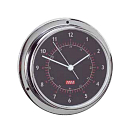 Купить Часы кварцевые судовые Termometros ANVI 32.1530 Ø120/95мм 40мм черный из полированной хромированной латуни 7ft.ru в интернет магазине Семь Футов