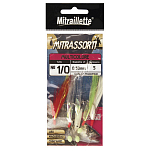 Ragot 14RG4400330 Mitrassorti Рыболовное Перо Многоцветный 1/0