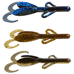 Zoom bait 11145284 Midsize Brush Hog Мягкая приманка 114 mm Green Pumpkin Magic