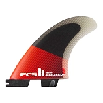 Fcs ds-facc-pc04-md-ts-r киль Ii accelerator pc m tri fins Red / Black 30x40x15