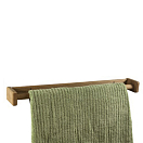 Купить Настенная вешалка/держатель из тика для полотенца AFI 62336 56 x 7,6 x 4,8 см 7ft.ru в интернет магазине Семь Футов