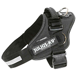 Julius k-9 16221-IDC-P IDC® Power Жгут с боковыми кольцами Серый Black L-1