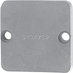 Martyr anodes CM34762A Хвост алюминий CM34762A Анод Серебристый