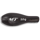 Купить Magic trout 6050002 MT Fast Sinking Вести Черный  Black 2.5 g  7ft.ru в интернет магазине Семь Футов