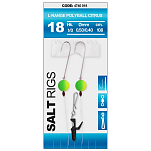 SPRO 004740-00018-00002-00 Salt Связанные Крючки Зеленый LR Polyball Citrus 2