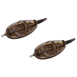 Mikado AMFN01-2L-70 Method Douglas L Кормушка фидерная прикормочная 2 единицы Коричневый Brown 70 g
