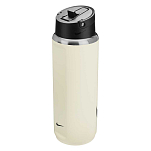 Nike N100969711924 SS Recharge Chug Graphic Бутылка для воды White / Black / Black