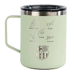 Runbott 972196 термос Fcb female signtures 400 ml Серебристый Melon