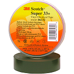 3M 71-06130 Scotch Super 33 PLUS 19 mm 6 m Электрические Лента Черный