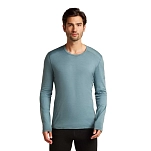 Icebreaker 1043650A5XL Базовый слой с длинным рукавом Merino 200 Oasis Голубой Blue Ash XL