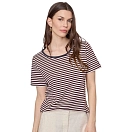 Купить Redgreen 172012400-125-s Футболка с коротким рукавом Cecilie Dark Sand Stripe 30x20x5 7ft.ru в интернет магазине Семь Футов