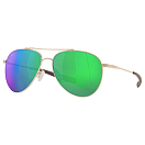 Купить Costa 06S6005-60050360 Зеркальные поляризованные солнцезащитные очки Cook Gold Green Mirror 580P/CAT2 7ft.ru в интернет магазине Семь Футов
