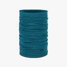 Купить Buff ® 113010.706.10.00 Шарф-хомут Merino Lightwight Solid Голубой Solid Teal 7ft.ru в интернет магазине Семь Футов