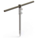 Купить Carp spirit 34CSACS370039 Bankstick T-Top Серебристый  Stainless Steel 7ft.ru в интернет магазине Семь Футов