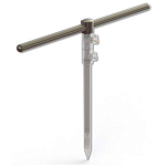 Carp spirit 34CSACS370039 Bankstick T-Top Серебристый  Stainless Steel