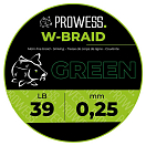 Купить Prowess PRCLK410030-GREEN W плетеная леска 1000 m Зеленый Green 0.300 mm  7ft.ru в интернет магазине Семь Футов