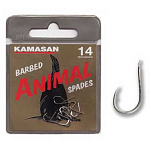 Kamasan HPB660008P Animal Spade Зубчатый Крюк Серебристый 8
