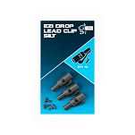 Nash T8763 Ezi Drop Свинцовые зажимы Бесцветный Silt