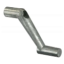 Купить Jr products 342-20265 Рычаг окна из литого металла Серебристый Grey 25.40 mm 7ft.ru в интернет магазине Семь Футов