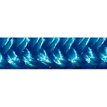 Sea-dog line 354-302112020BL1 Premium Двойная плетеная нейлоновая док-веревка Голубой Blue 1.27 cm x 6 m 