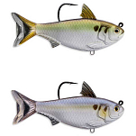 Live target GZS125MS703 Gizzard Shad Приманка для плавания 125 mm 42g Золотистый Green / Bronze