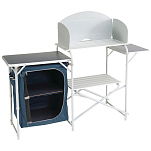 Easycamp 540031 Sarin Кухонный стол Серебристый Blue / Silver