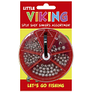 Купить Kinetic D258-259-275 Little Viking Split Shot Ведущий набор Серебристый Grey 7ft.ru в интернет магазине Семь Футов