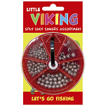 Kinetic D258-259-275 Little Viking Split Shot Ведущий набор Серебристый Grey