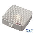 Купить Светильник точечный галогеновый Batsystem Square 94611V 8 - 30 В с выключателем 7ft.ru в интернет магазине Семь Футов