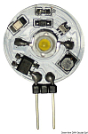Лампочка светодиодная с боковым креплением G4 12-24В 1.4Вт 1HD-светодиод, Osculati 14.451.00