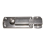 Aldeghi luigi 4848701 Замок с плоской защелкой из нержавеющей стали Серебристый Silver 100 mm 