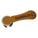 Duracell DA312 Воздушно-цинковые батареи 6 единицы измерения Золотистый Silver