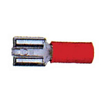 Oem marine KLAUB720E Женский клип Terminal 100 единицы Red 6.3 x 0.8 mm