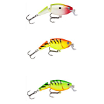Rapala RA5819655 Shallow Shad Rap 07 Шарнирный воблер Многоцветный RCW