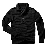 Brandit 5027-2-3XL Свитер с высоким воротом Alpin Черный Black 3XL