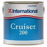 Краска необрастающая International Cruiser 200 YBP201/2.5 для всех поверхностей 2,5л красная