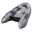 Надувная лодка ПВХ SOLAR-350 К (Максима), серый SLR350k_max_grey