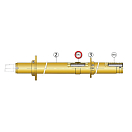 Купить Третий подшипник Vetus BR345 для бронзовой дейдвудной трубы диаметром 45 мм 7ft.ru в интернет магазине Семь Футов