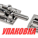 Задвижка дверная 90х39 мм, нержавеющая, Marine Rocket (упаковка из 20 шт.) S.M1209-90х39_MR_pkg_20