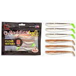 Quantum fishing 3565002 Q-Paddler Power Packs Clear Water Mix 80 Mm Многоцветный Wakasagi /  Brown Shiner