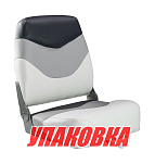 Кресло мягкое складное Premium, обивка винил, цвет белый/серый/угольный, Marine Rocket (упаковка из 10 шт.) 75128WGC-MR_pkg_10